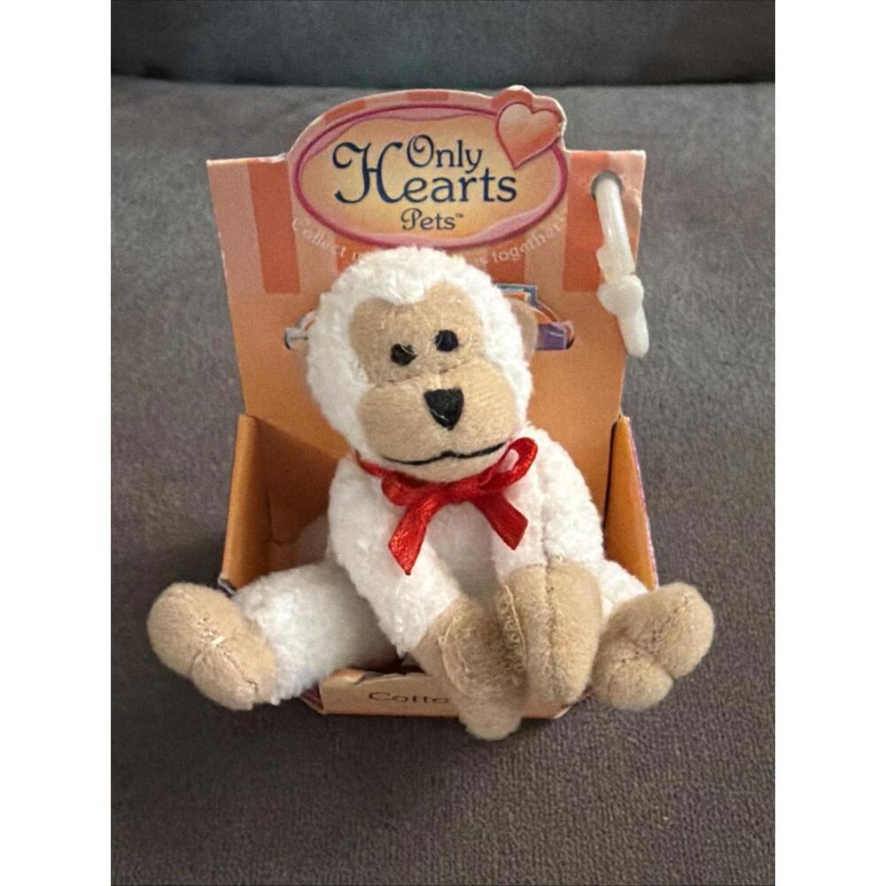 Only Hearts Pets W/Mini Pet Catalog & Key Chain ~ Cottonball